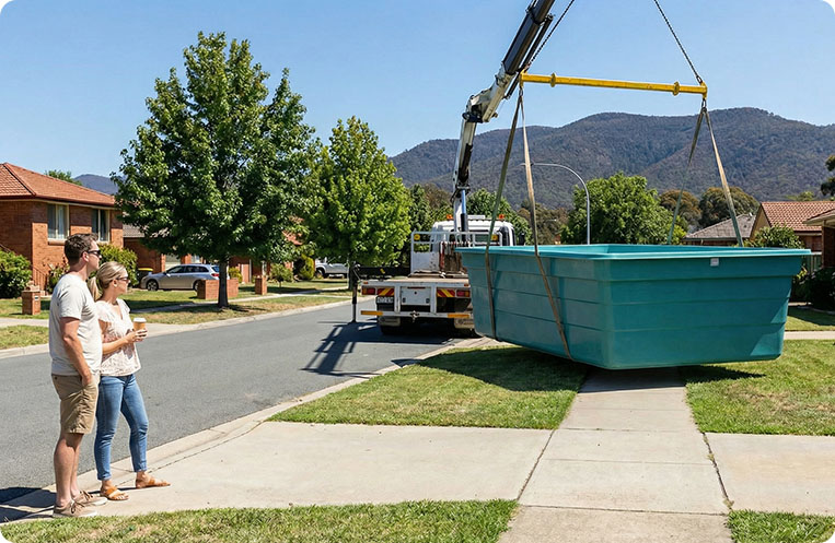 pool delivery canberra