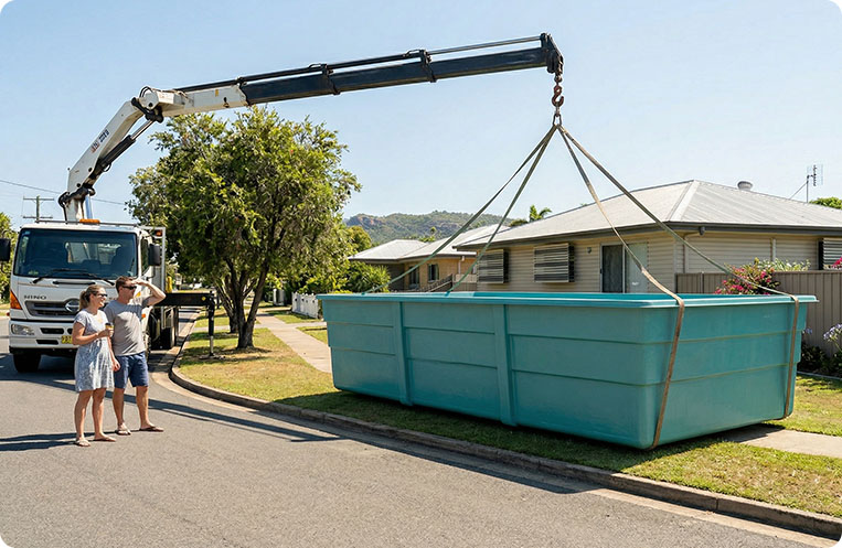 pool delivery gladstone