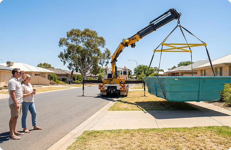 pool delivery mildura