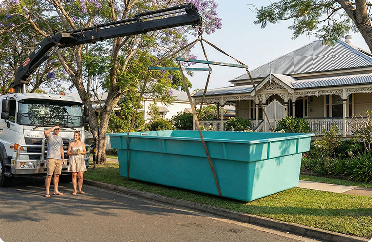 pool delivery Maryborough