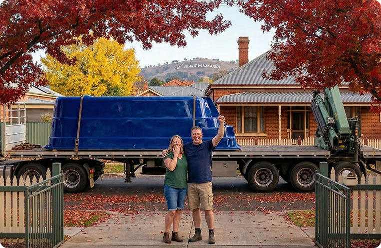 pool delivery bathurst