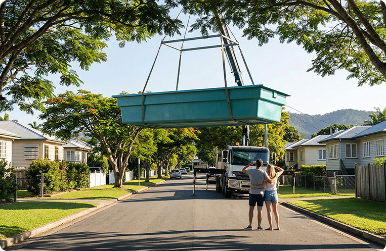 pool delivery brisbane north