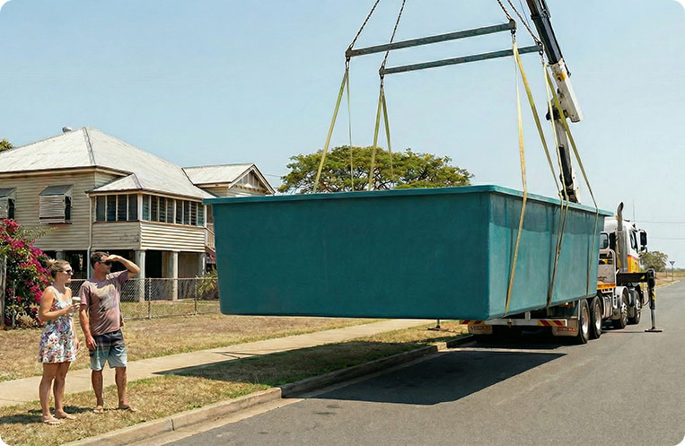 pool delivery bundaberg