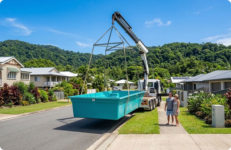 pool delivery cairns