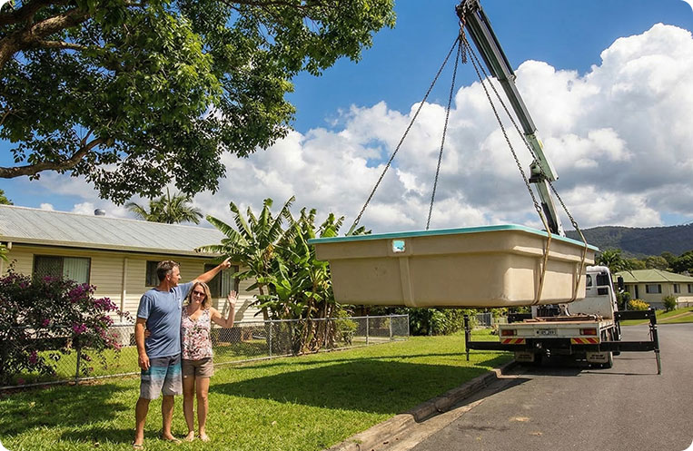 pool delivery coffs harbour