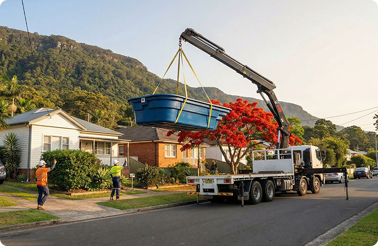 pool delivery illawarra