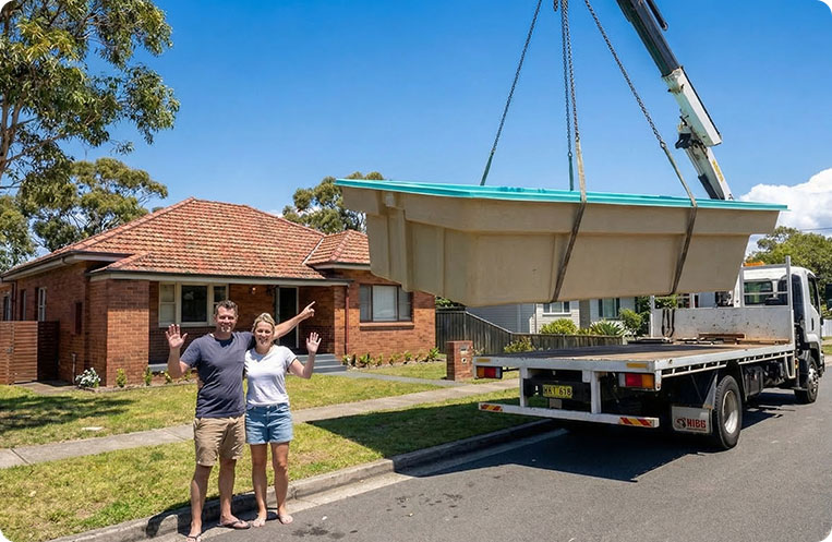 pool delivery newcastle