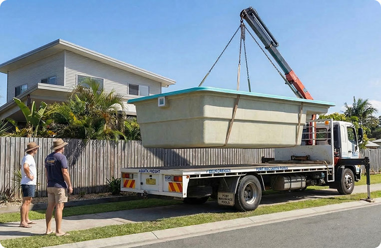pool delivery port macquarie