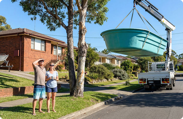 pool delivery southern sydney