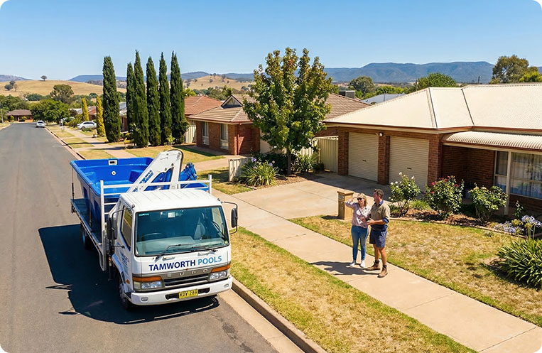 pool delivery tamworth