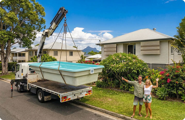 pool delivery tweed heads